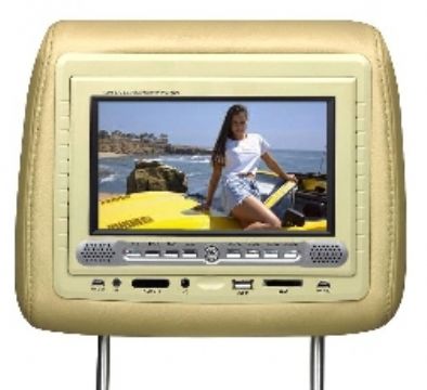 Headrest Car Dvd Player With Game System